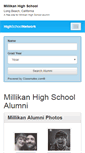 Mobile Screenshot of millikanhighschool.org